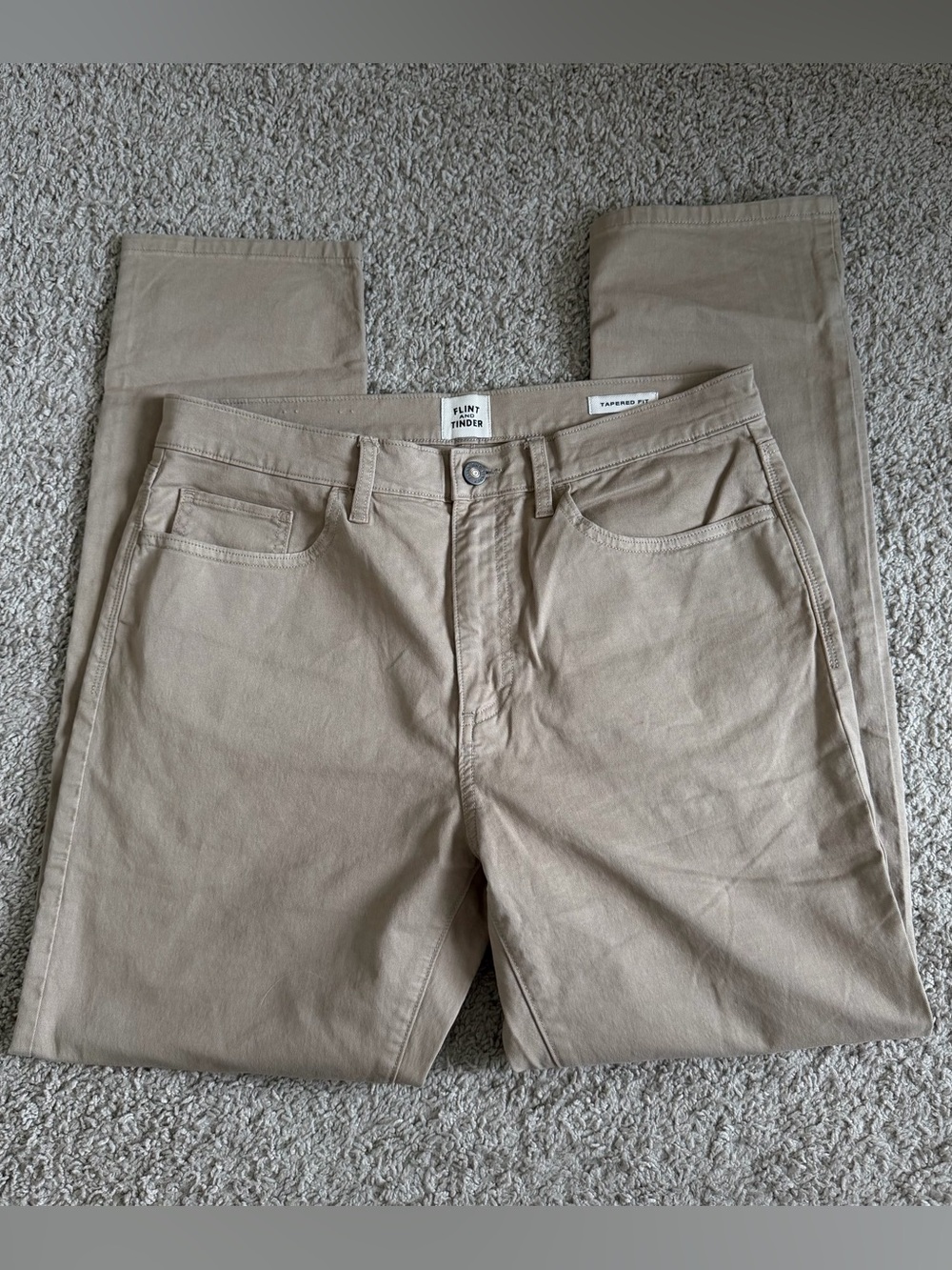 Flint & Tinder Tapered Fit 5 Pocket Pants